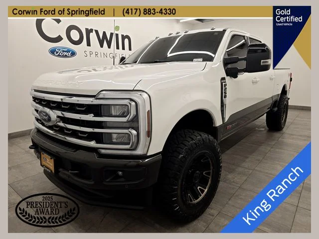Certified Used 2024 Star White Ford King Ranch image 1