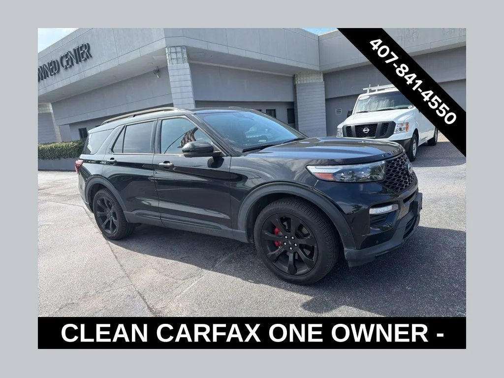 Used 2021 Black Ford ST image 1