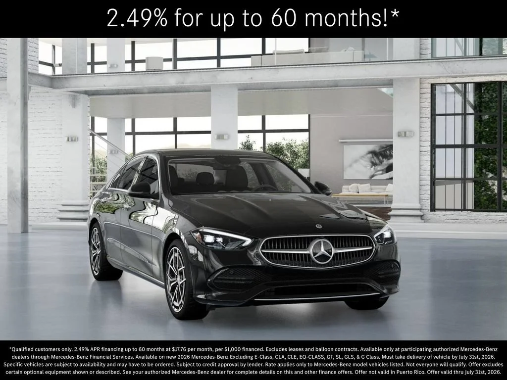 New 2026 Black Mercedes-Benz C 300 image 51