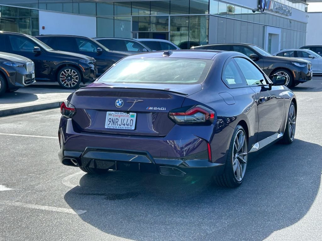 Certified Used 2024 Thundernight Metallic BMW M240i image 5