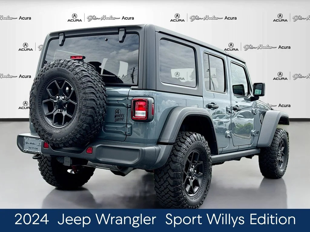 Used 2024 Gray Jeep Willys image 7