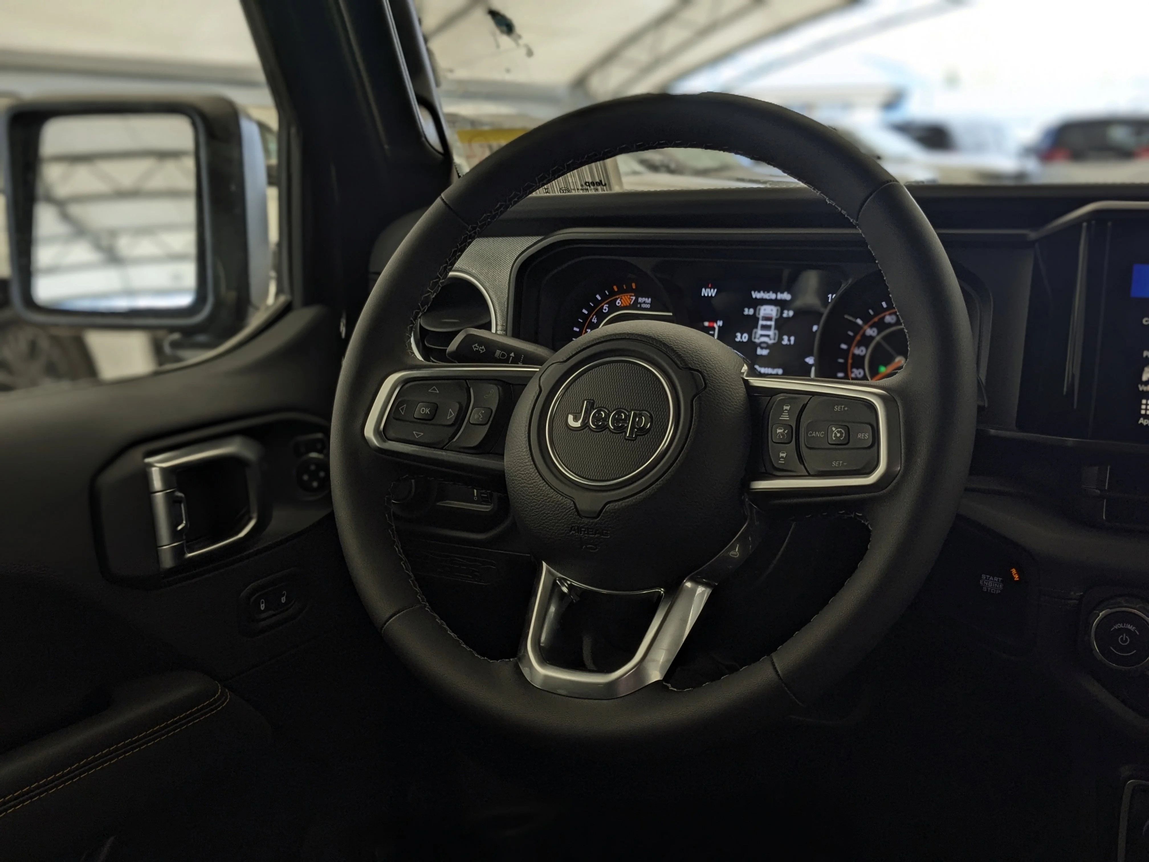 New 2026 Black Jeep Sahara - - Body-Color Top - Side Steps - 2.0L Turbo - Remote Start & tons more! image 14