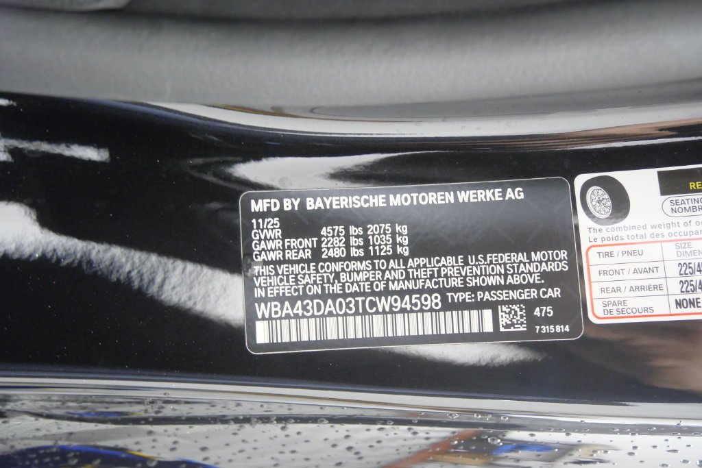 Certified Used 2026 Black Sapphire Metallic BMW 430i image 26