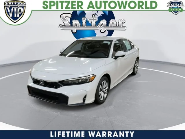 New 2026 Platinum White Pearl Honda LX image 3