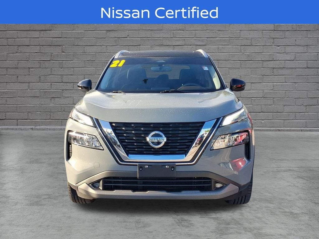 Certified Used 2021 Gray Nissan SL image 2