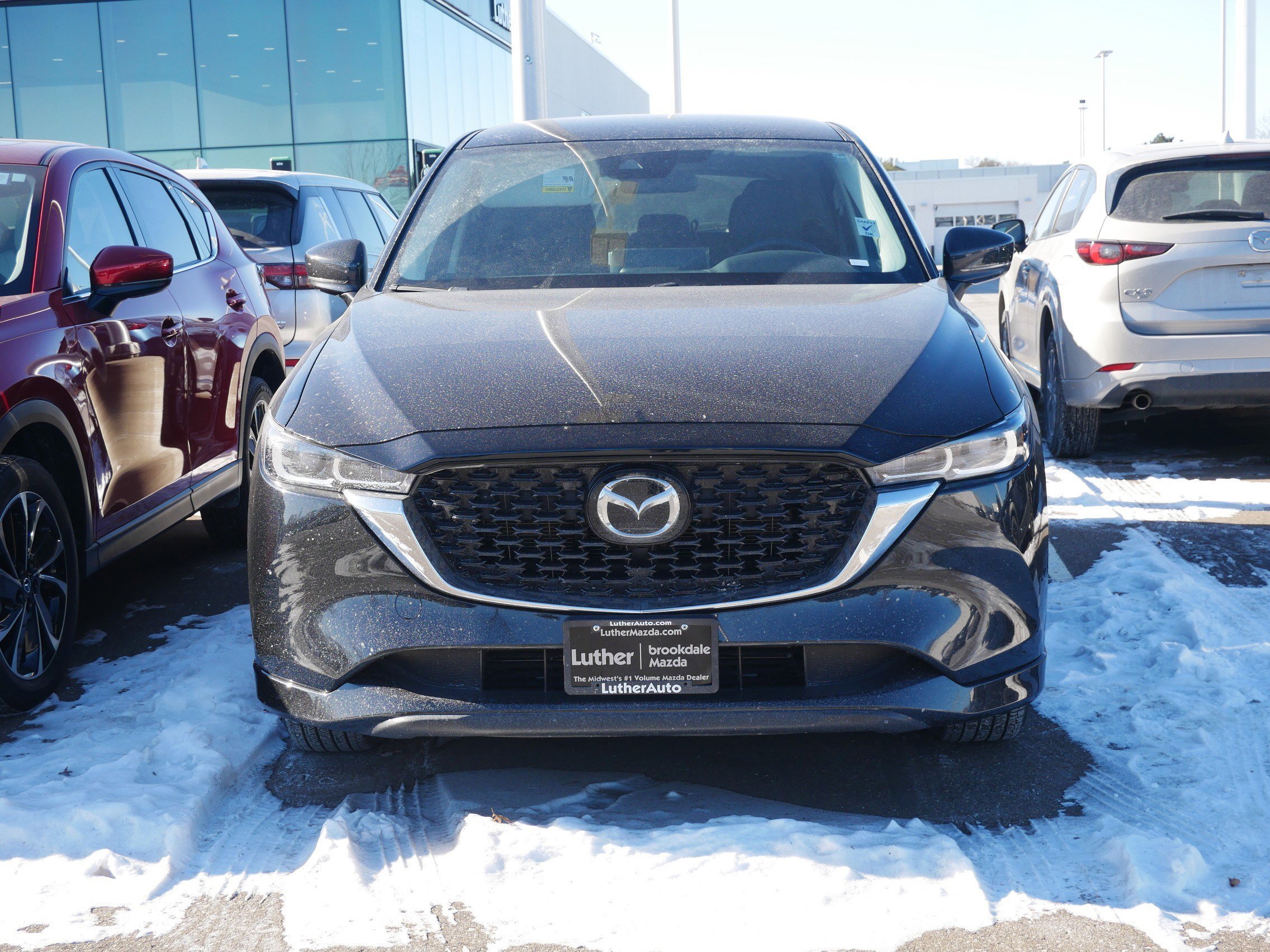 Certified 2025 Mazda CX-5 S Select Package with VIN JM3KFBBL6S0653663 for sale in Brooklyn Center, Minnesota