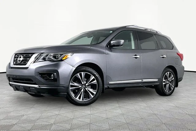 Used 2017 Gray Nissan Platinum image 1