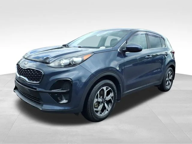 Used 2022 Blue Kia LX image 2