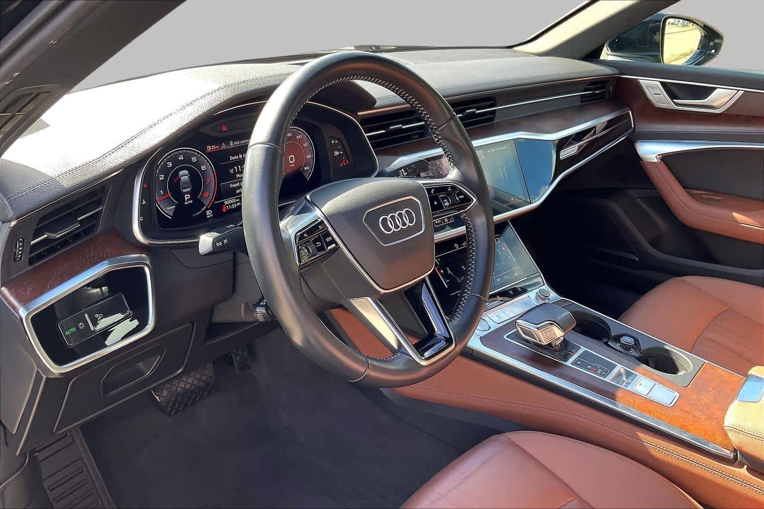 Used 2019 Mythos Black Metallic Audi Premium Plus image 17