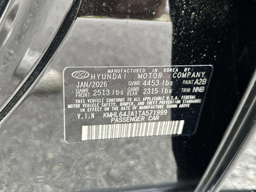 New 2026 Abyss Black Hyundai SEL Sport image 25