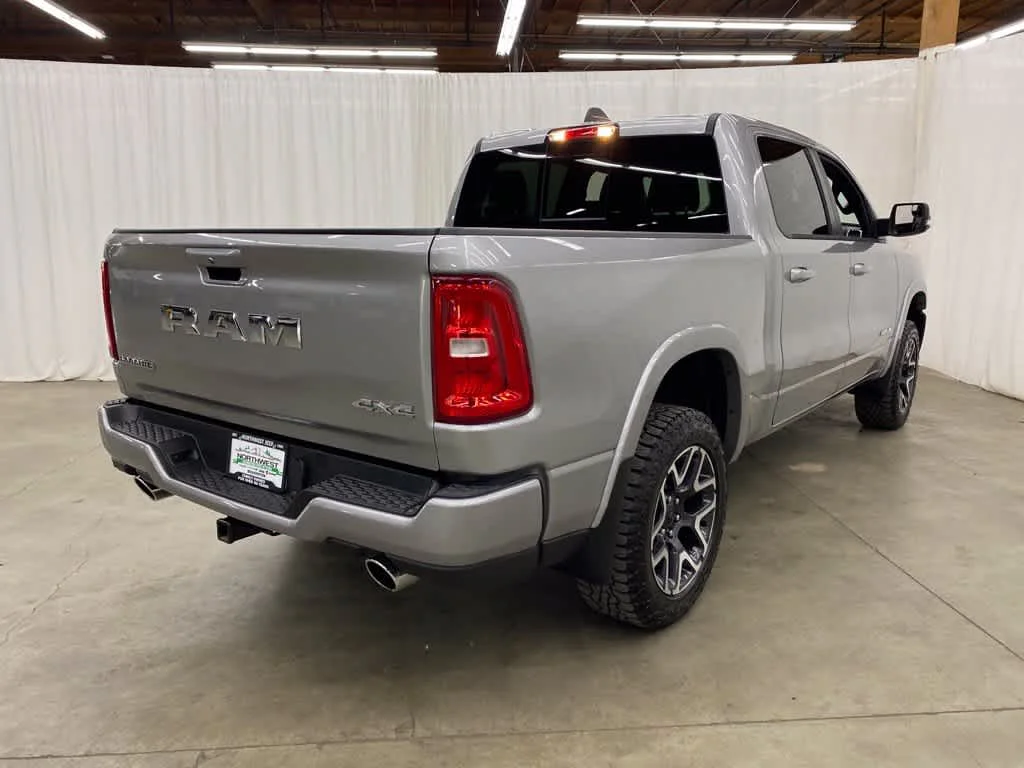 Used 2025 Billet Silver Metallic Clearcoat Ram Laramie image 6