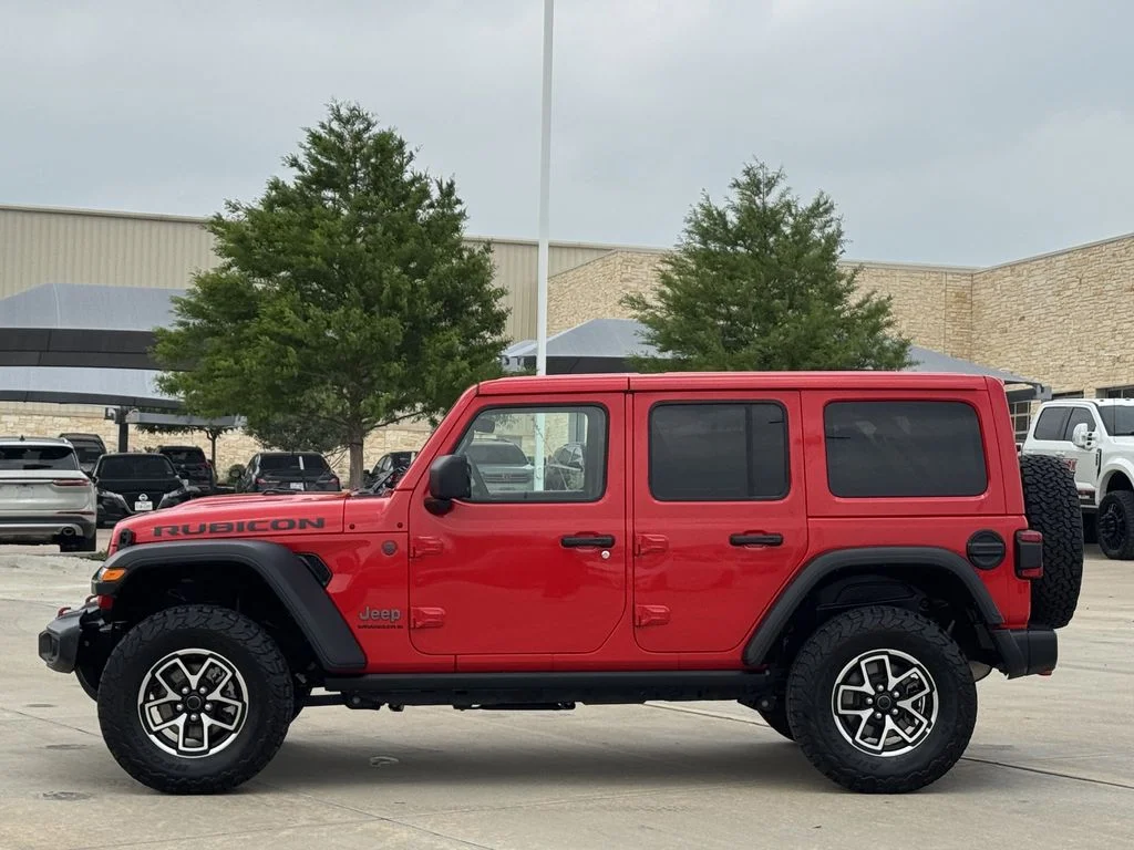 Used 2025 Red Jeep Rubicon image 3