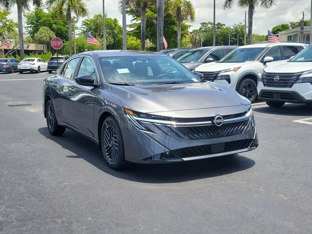 New 2026 Gun Metallic Nissan SV image 3