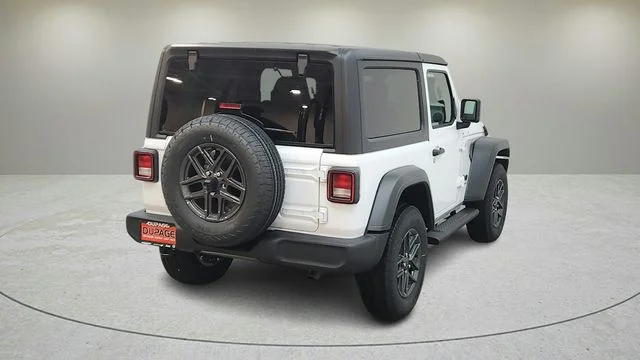 New 2026 Bright White Clearcoat Jeep Sport S image 9