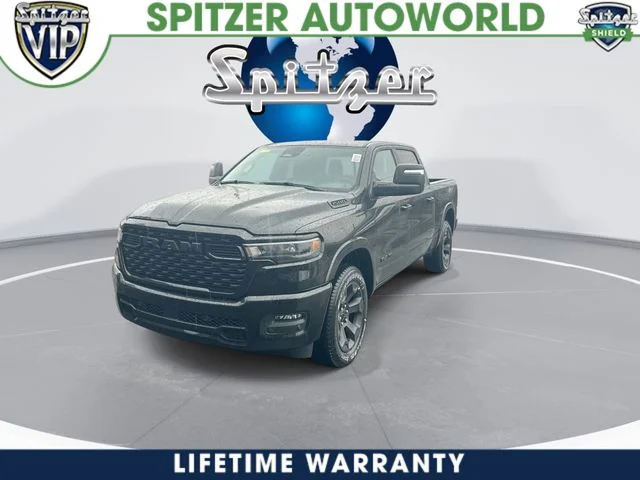 New 2026 Diamond Black Crystal Pearl-Coat Exterior Paint RAM Big Horn/Lone Star image 4