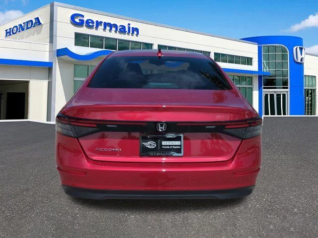 New 2026 Radiant Red Metallic Honda LX image 4