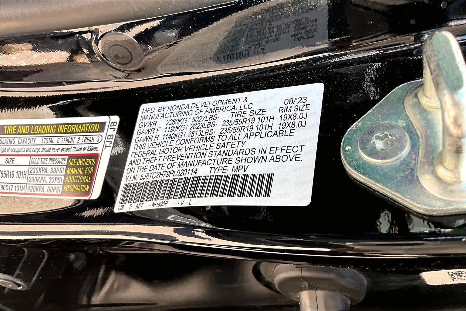 Certified Used 2023 Majestic Black Pearl Acura w/Advance Package image 35