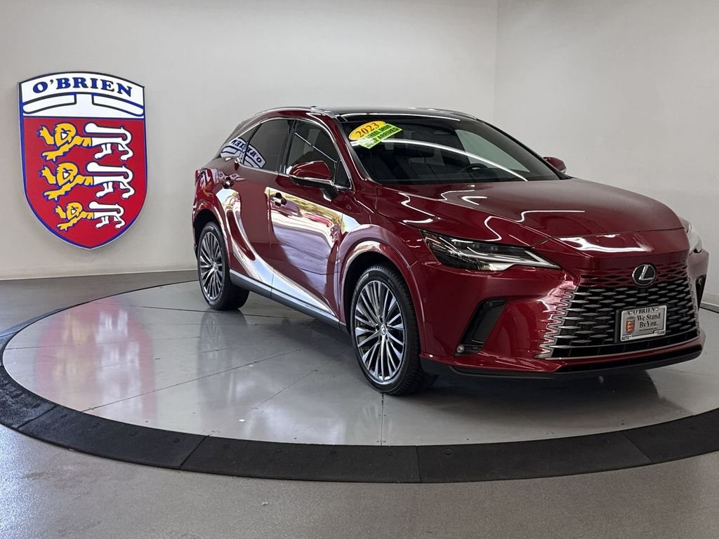 Used 2023 Matador Red Mica Lexus 350 Luxury image 1