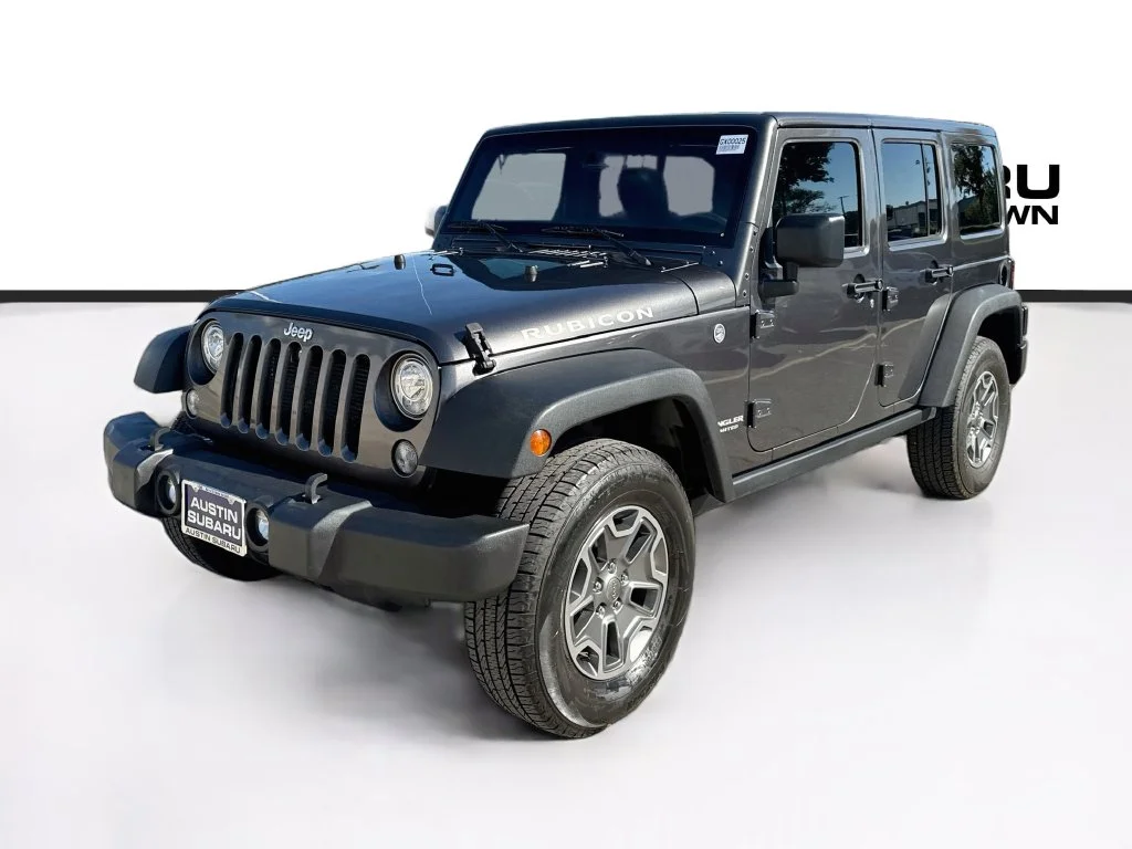 Used 2017 Gray Jeep Unlimited Rubicon image 3