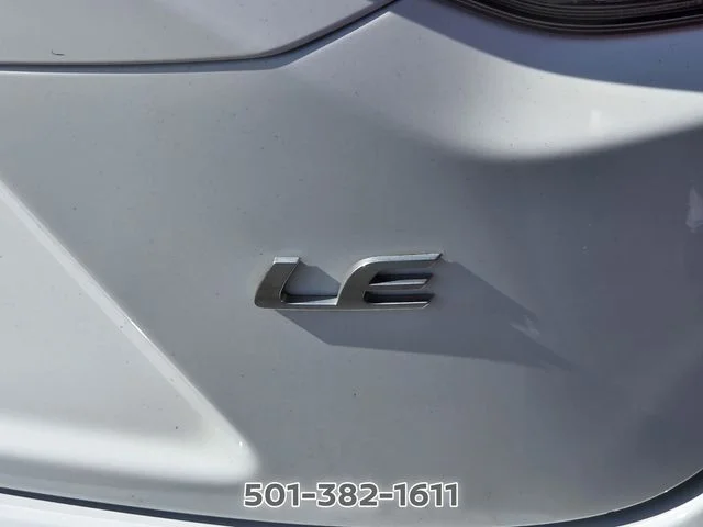 Used 2021 White Toyota LE image 8