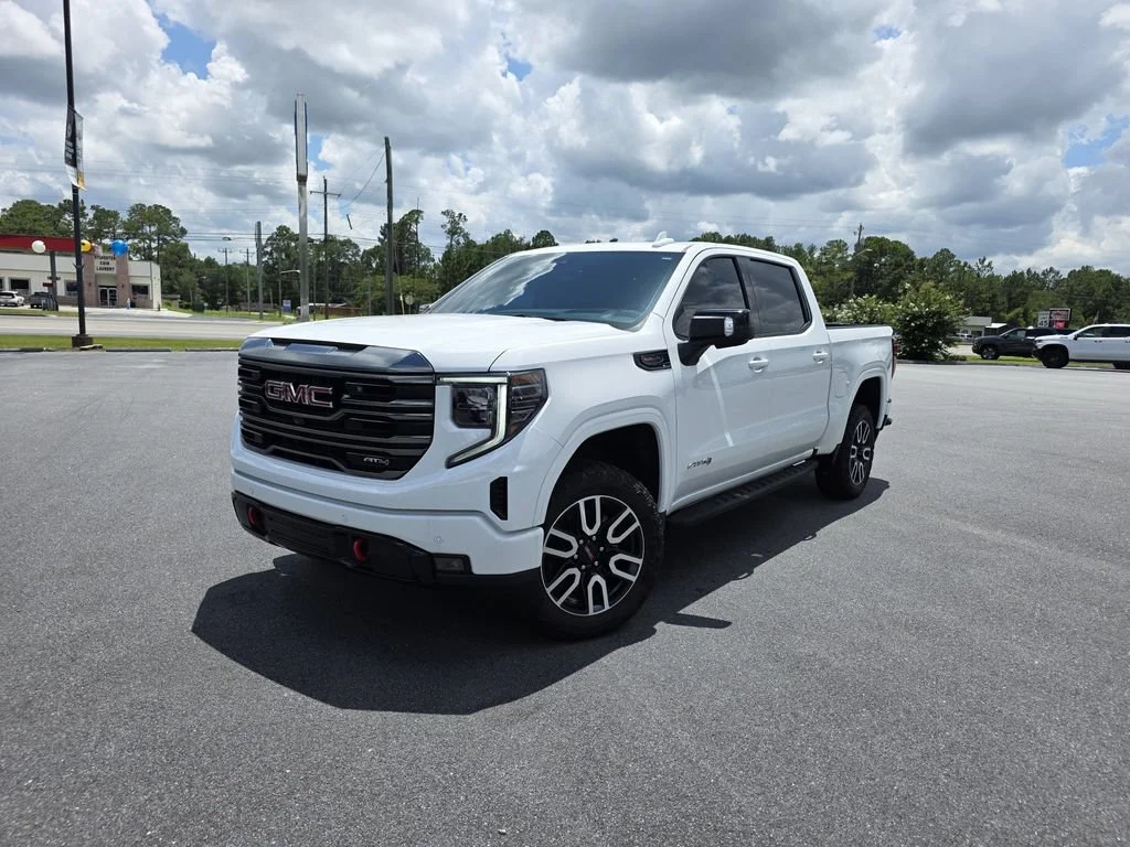 Used 2024 Summit White GMC AT4 image 1