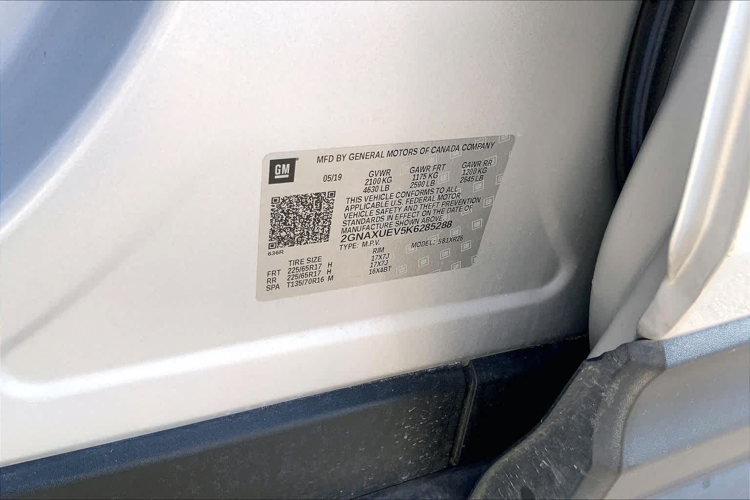 Used 2019 Silver Ice Metallic Chevrolet LT image 31
