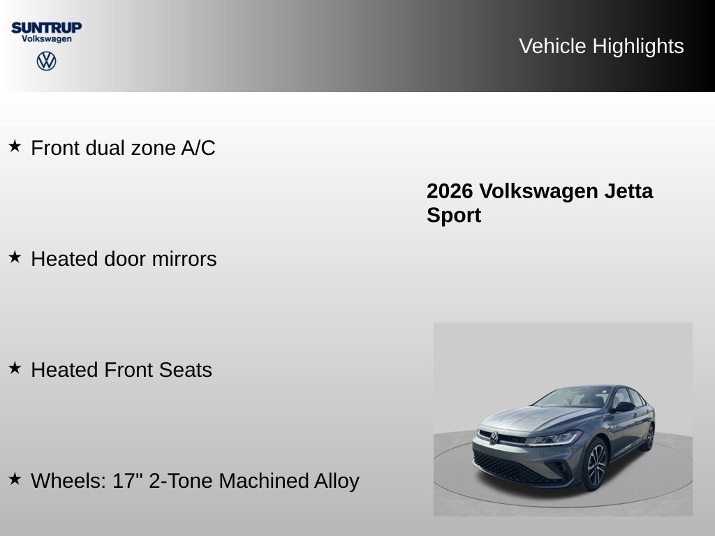 Used 2026 Gray Volkswagen 1.5T Sport image 7
