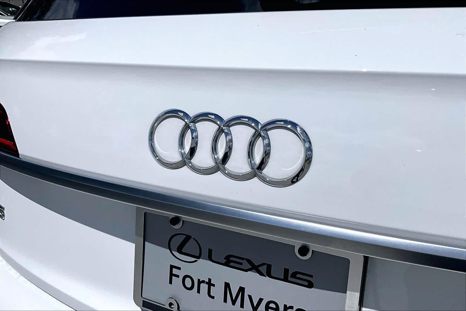 Used 2021 GLACIER WHITE METALLIC Audi Premium Plus image 30