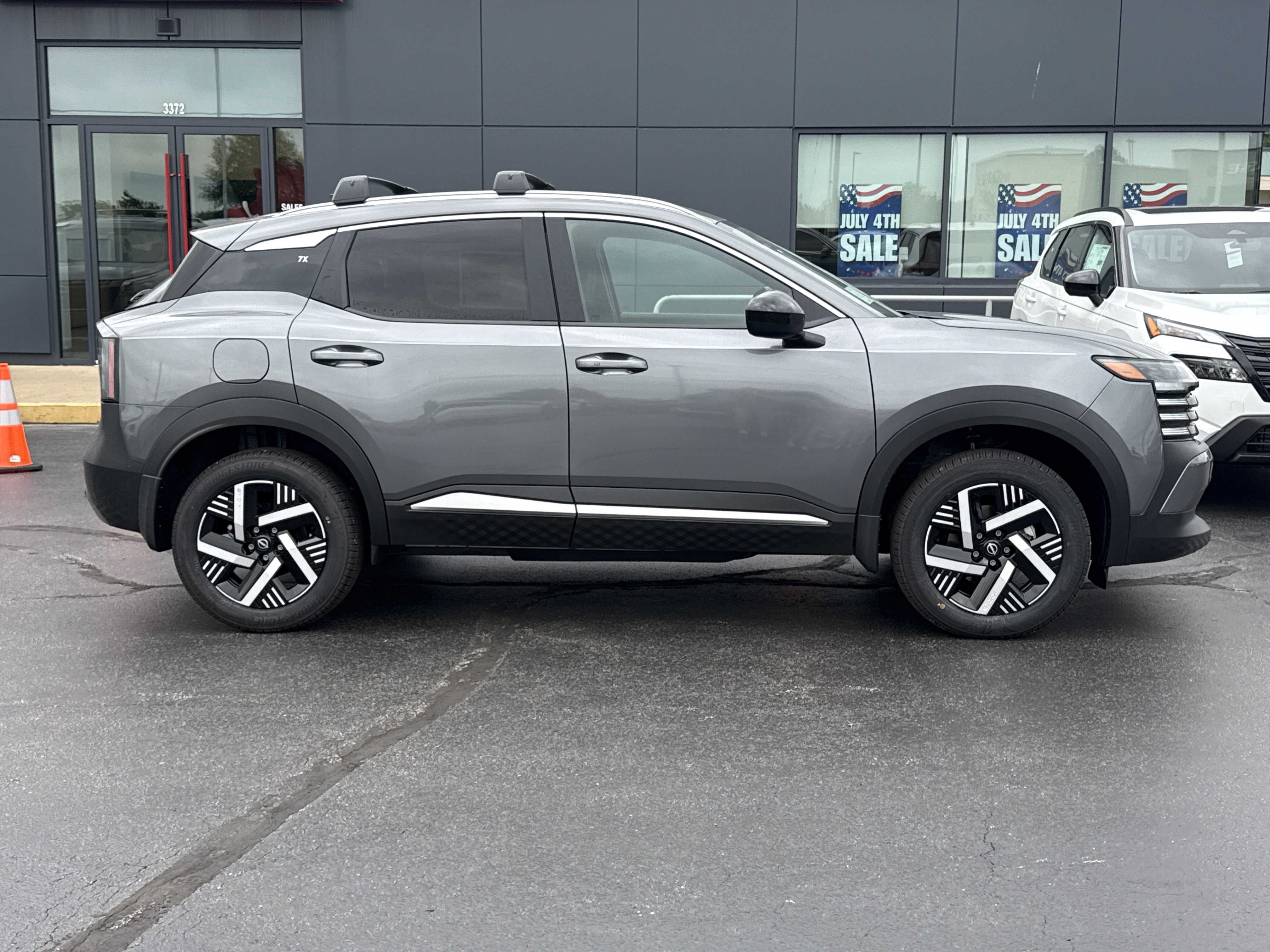 New 2026 Gun Metallic Nissan SV image 2