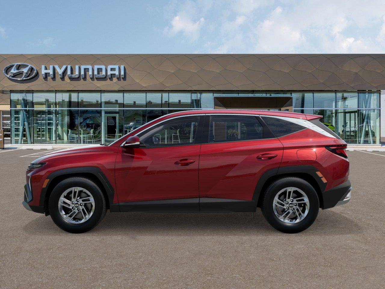 New 2026 Ultimate Red Hyundai SE AWD image 3