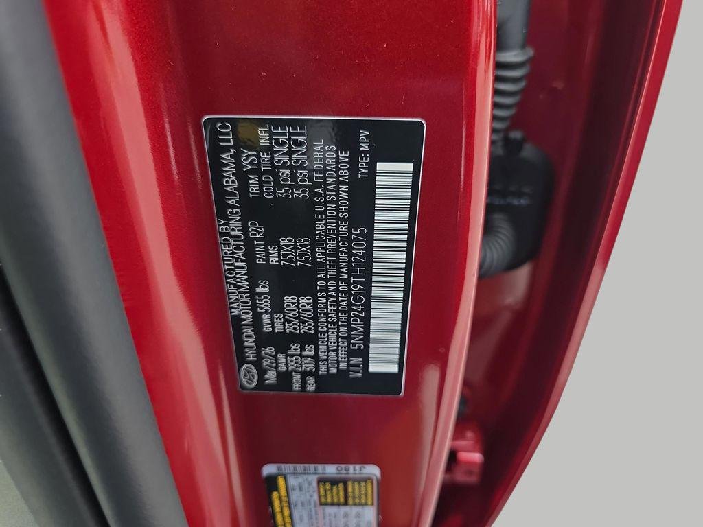 New 2026 Ultimate Red Hyundai SEL image 34