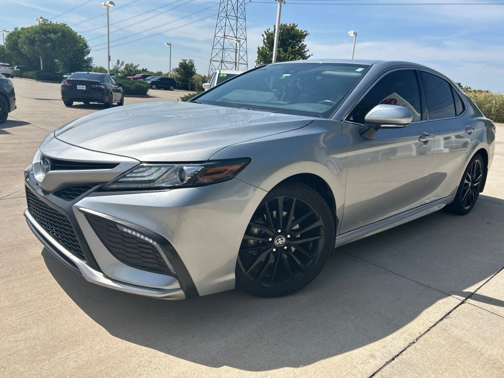 Used 2024 Silver Toyota XSE image 1