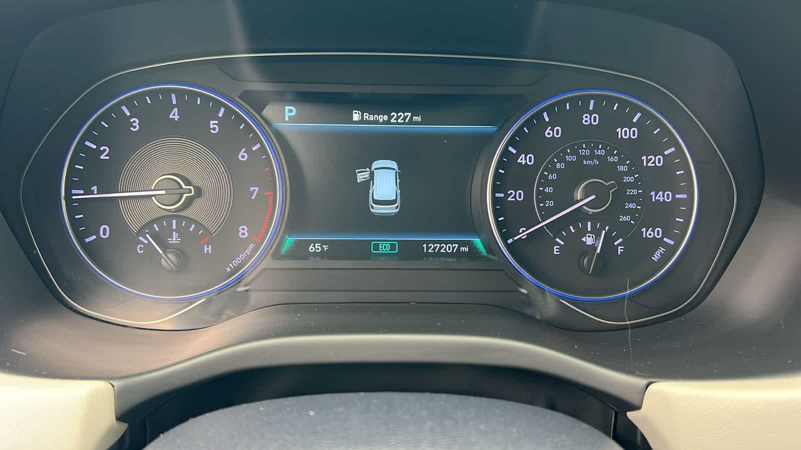 Used 2020 Hyper White Hyundai SEL image 21