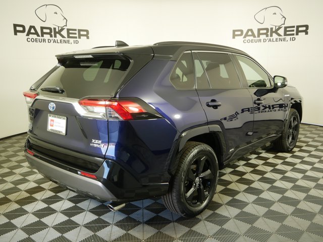 Certified Used 2020 Blue Print w/Midnight Black Roof Toyota Hybrid XSE w/ Technology Pkg & Weather Pkg image 5