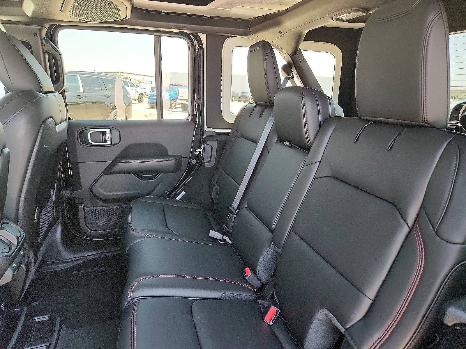 New 2026 Black Clear-Coat  Paint Jeep 4-DOOR RUBICON image 10