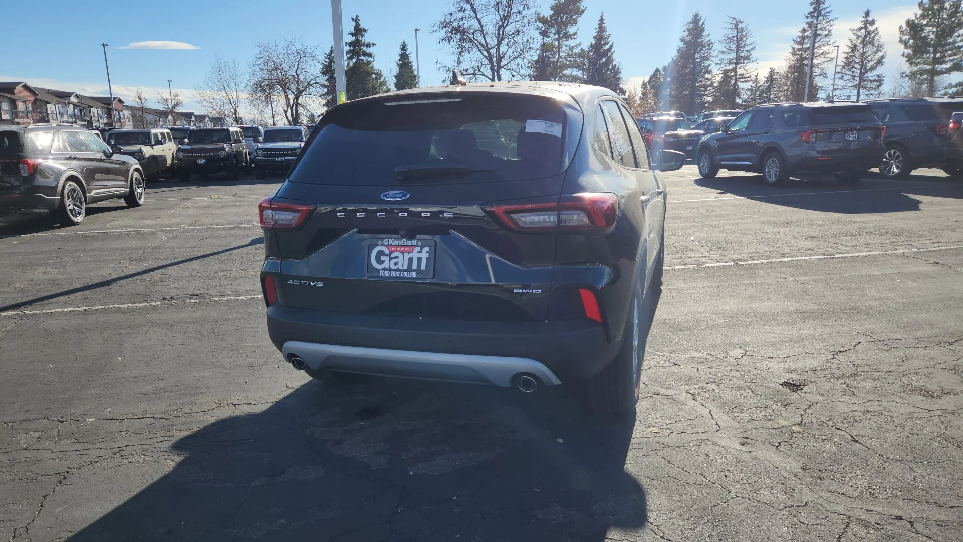New 2026 Agate Black Metallic Ford Active image 11