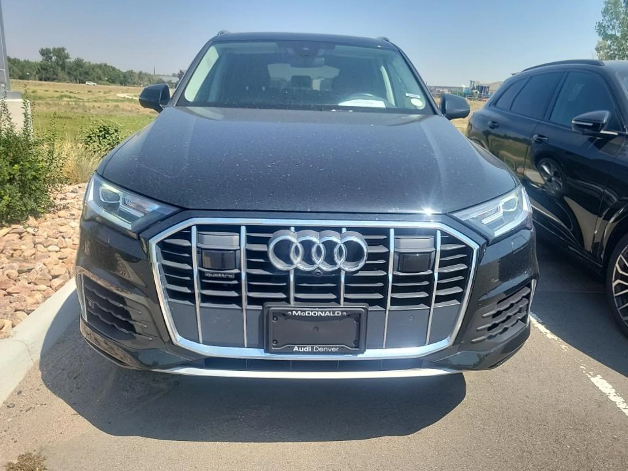 Used 2022 Mythos Black Metallic Audi Premium Plus image 9