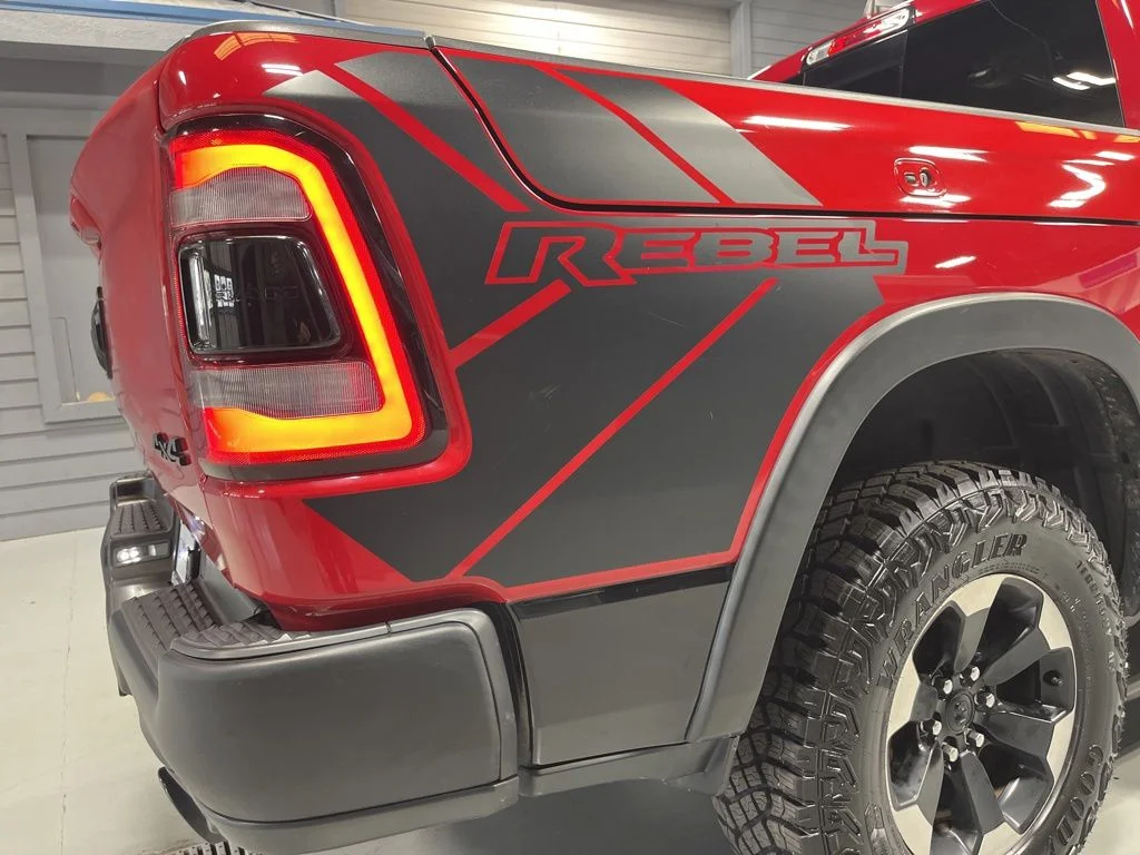Used 2020 Flame Red Clearcoat Ram Rebel image 43