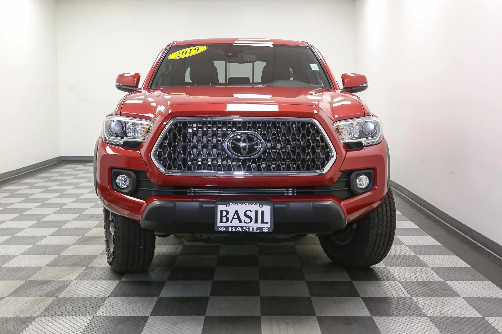 Used 2019 Barcelona Red Metallic Toyota TRD Off-Road image 3