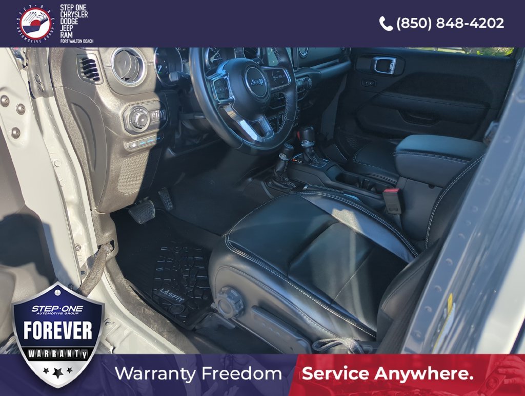 Used 2022 Gray Jeep Unlimited Sahara 4xe image 8