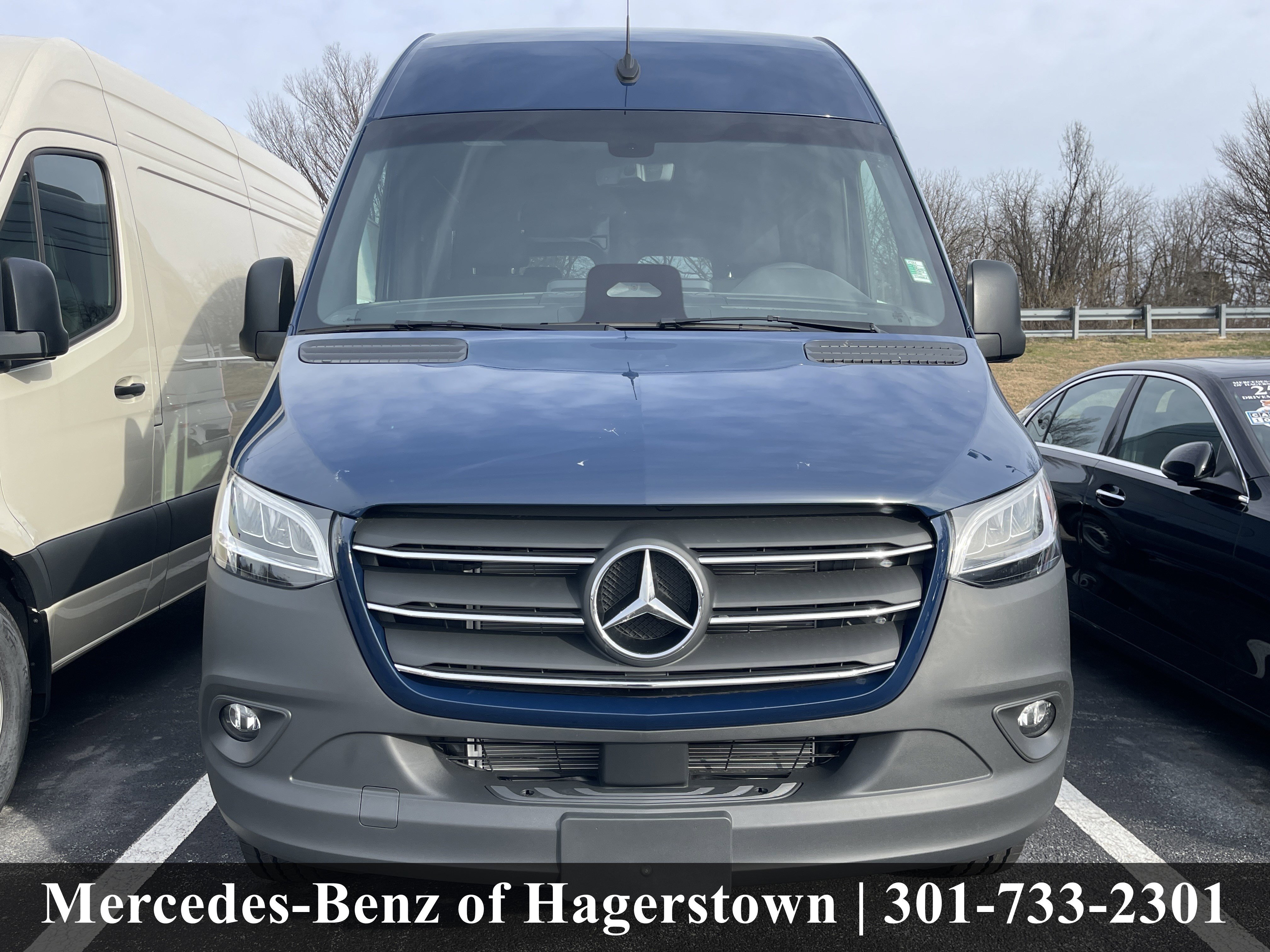 New 2026 Steel Blue Mercedes-Benz 2500 High Roof I4 Diesel HO 144 RWD image 12