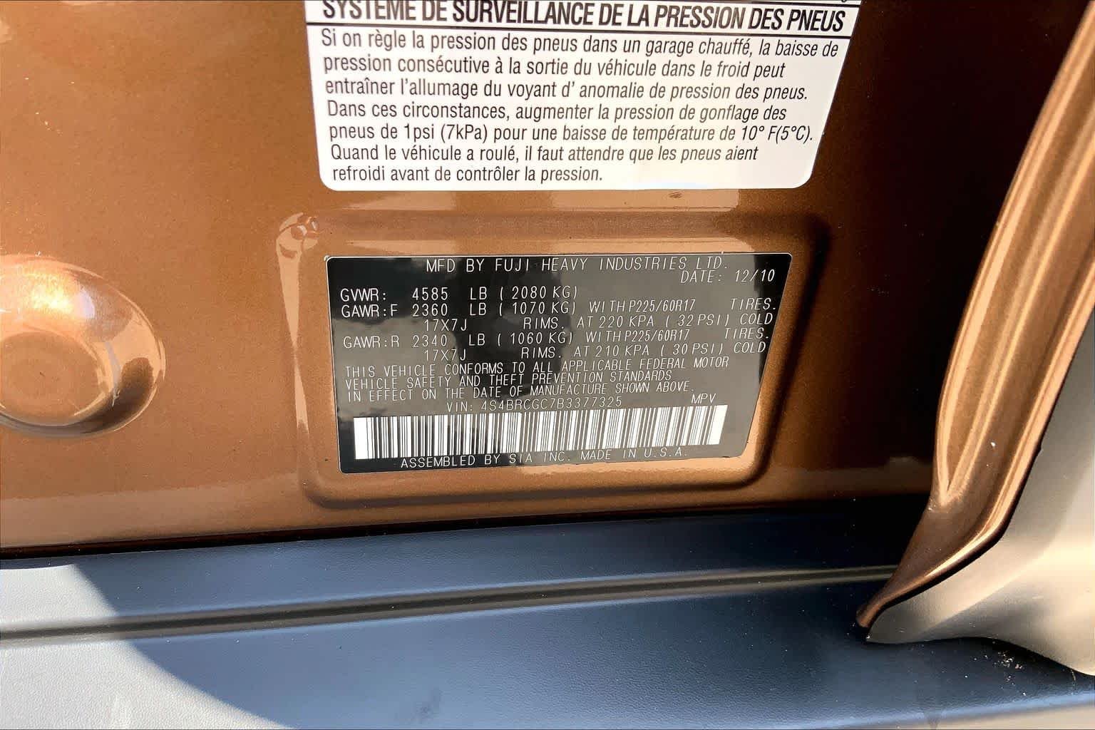 Used 2011 Caramel Bronze Metallic Subaru 2.5i Prem AWP/Pwr Moon image 36