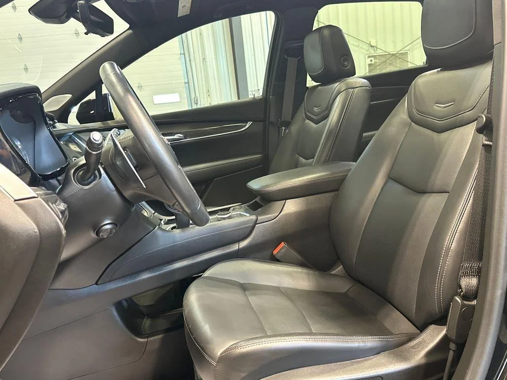 Used 2023 Stellar Black Metallic Cadillac AWD Sport image 15