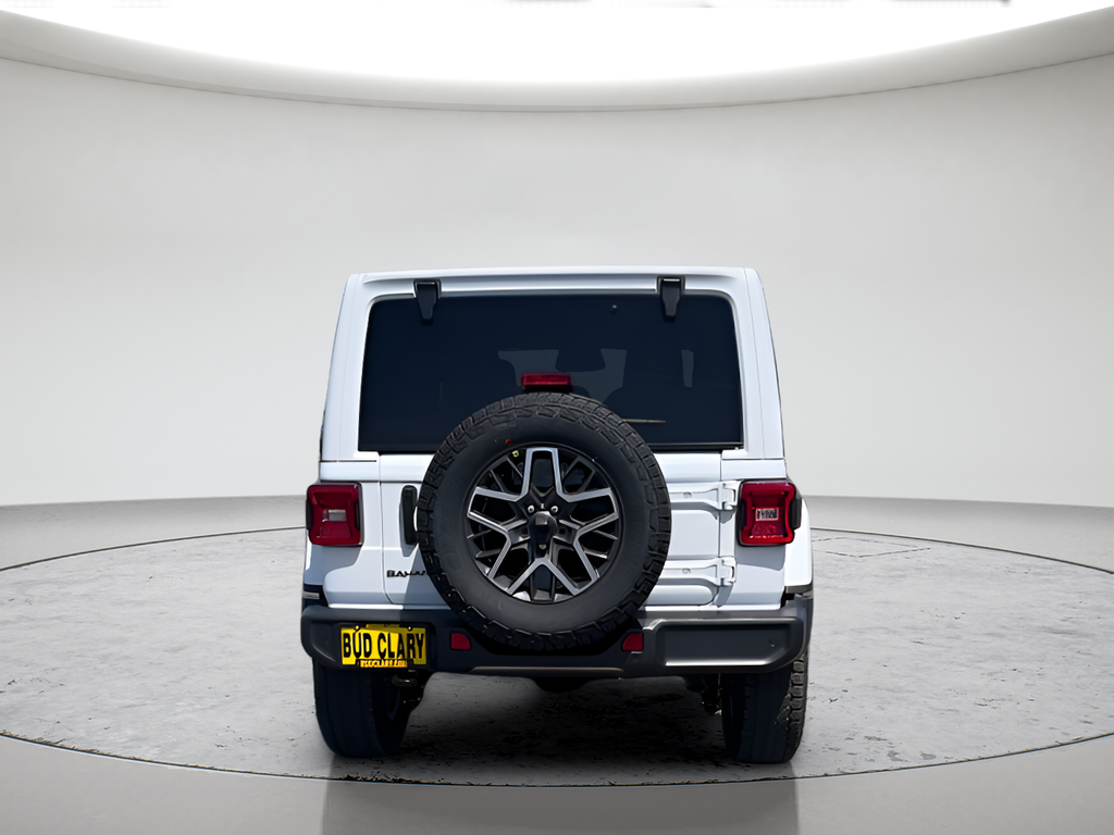 New 2026 Bright White Clear-Coat Exterior Paint Jeep Sahara image 4