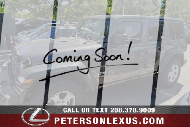Used 2021 Gray Jeep Sport image 1