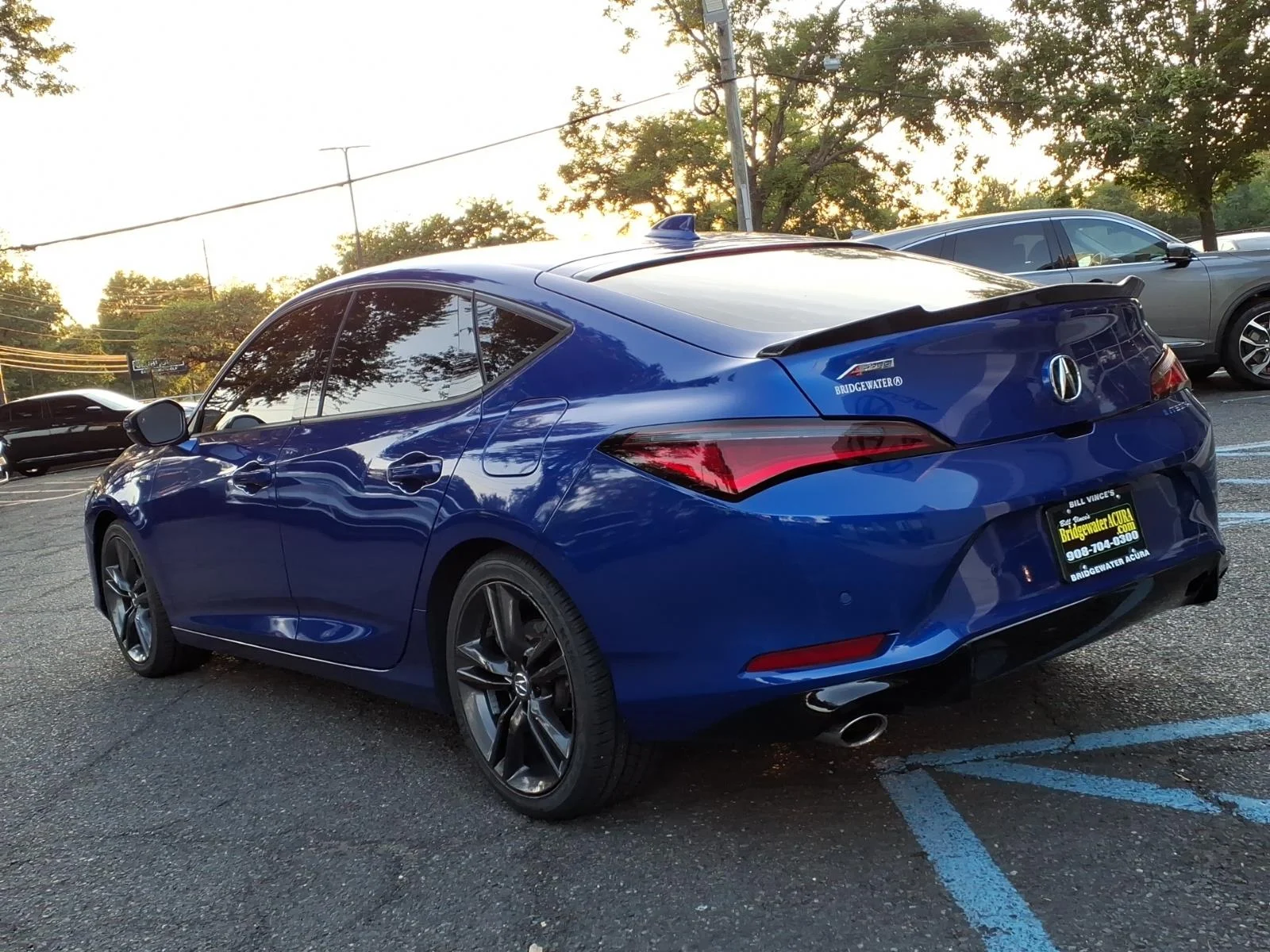Used 2024 Apex Blue Pearl Acura A-SPEC TECH image 6