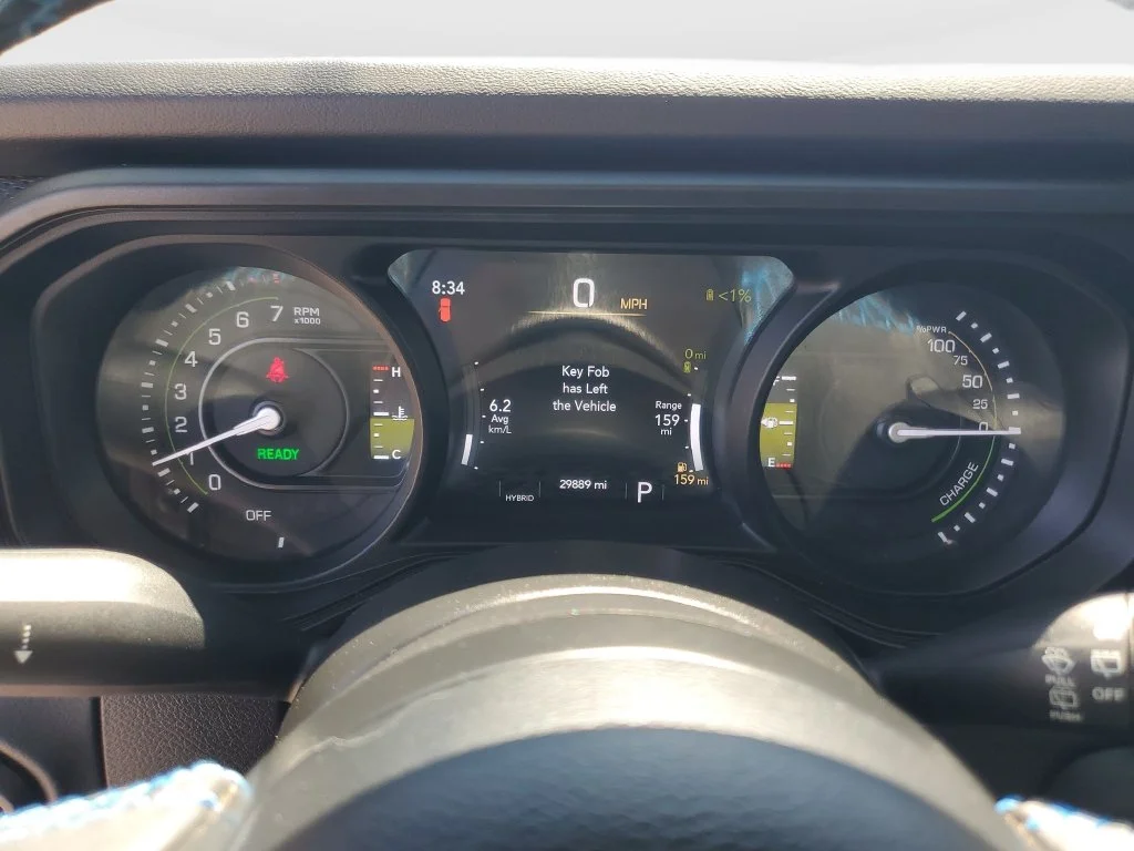 Certified Used 2024 White Jeep Rubicon 4xe image 27