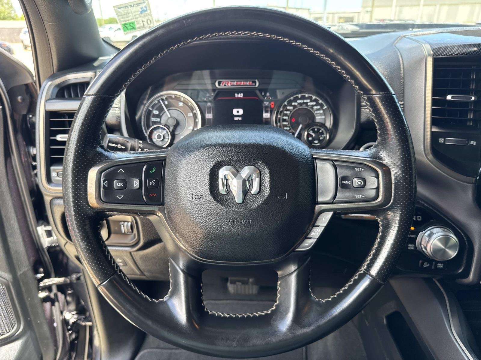 Used 2021 Maximum Steel Metallic Clearcoat Ram Rebel image 21