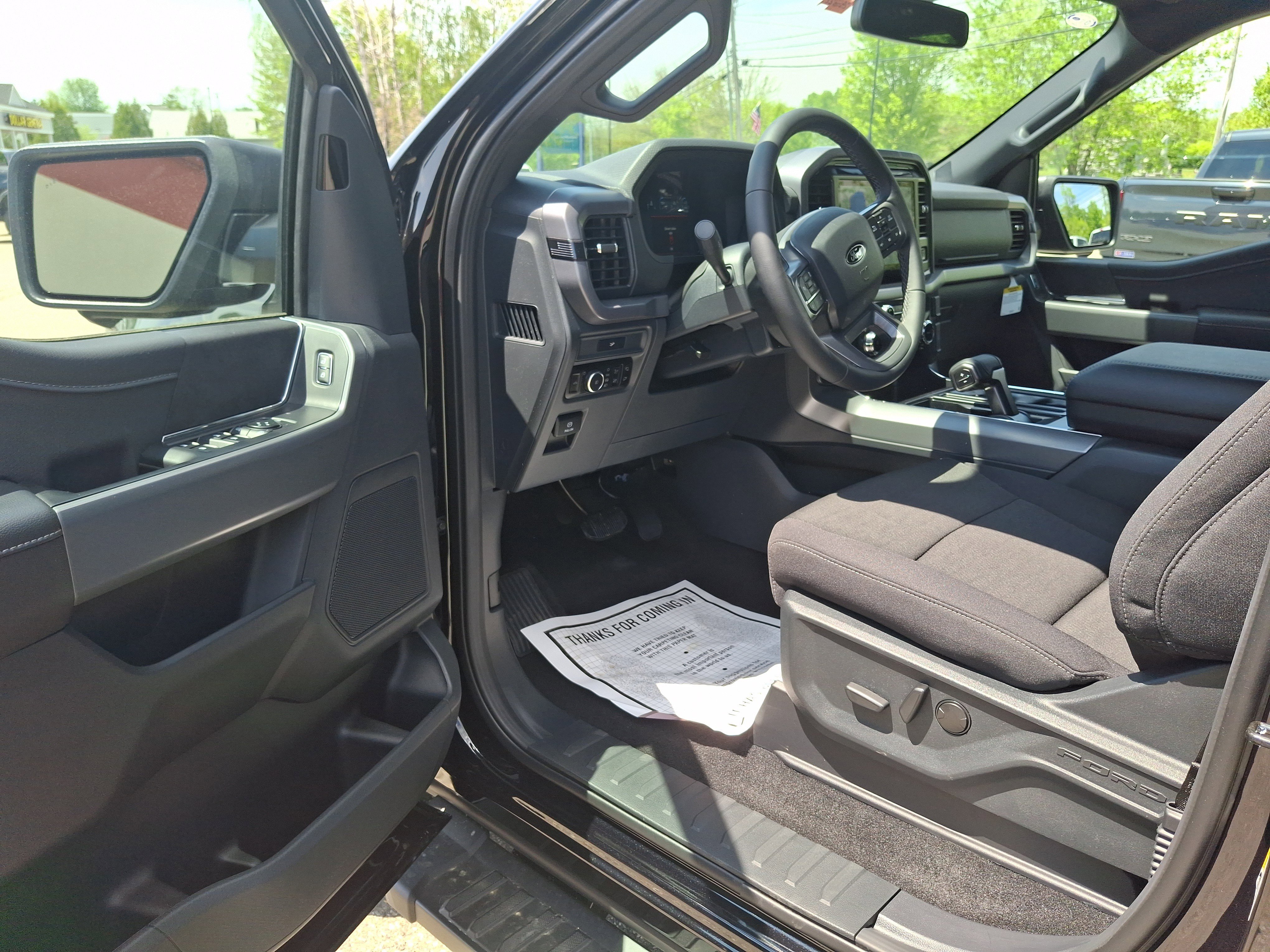 New 2026 Agate Black Metallic Ford XLT image 14
