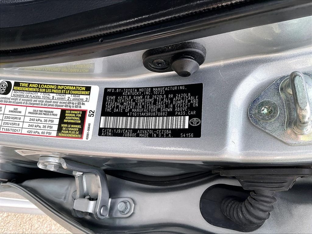 Used 2024 Silver Toyota SE image 31